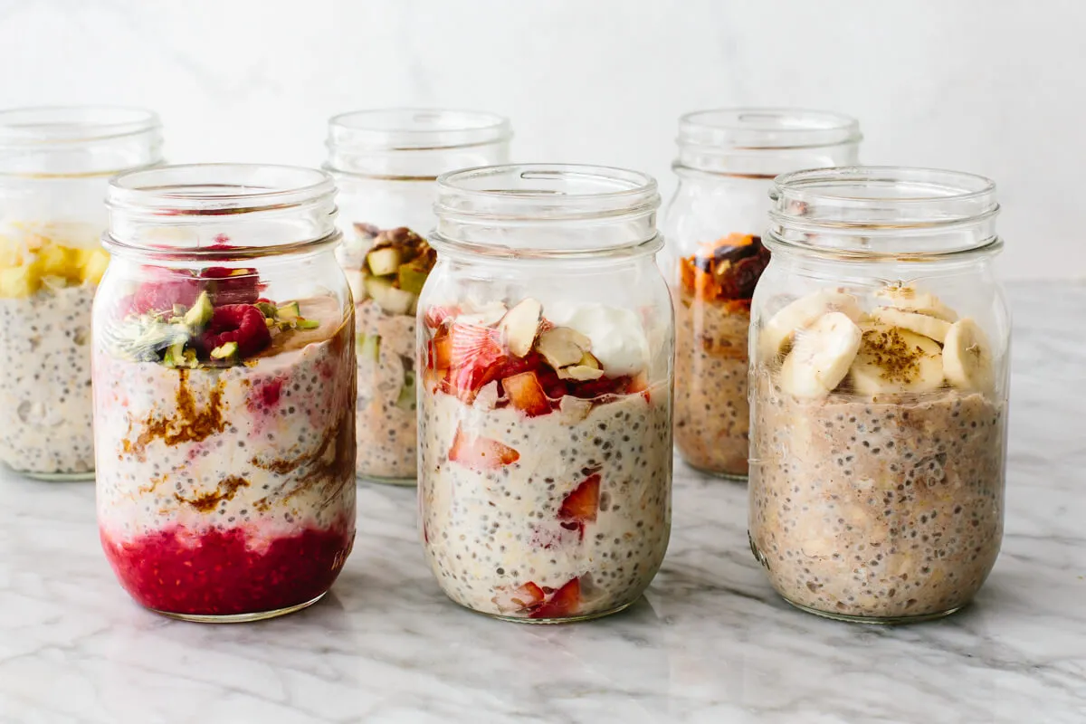 How to make overnight oats | Help your skin younger and healthier